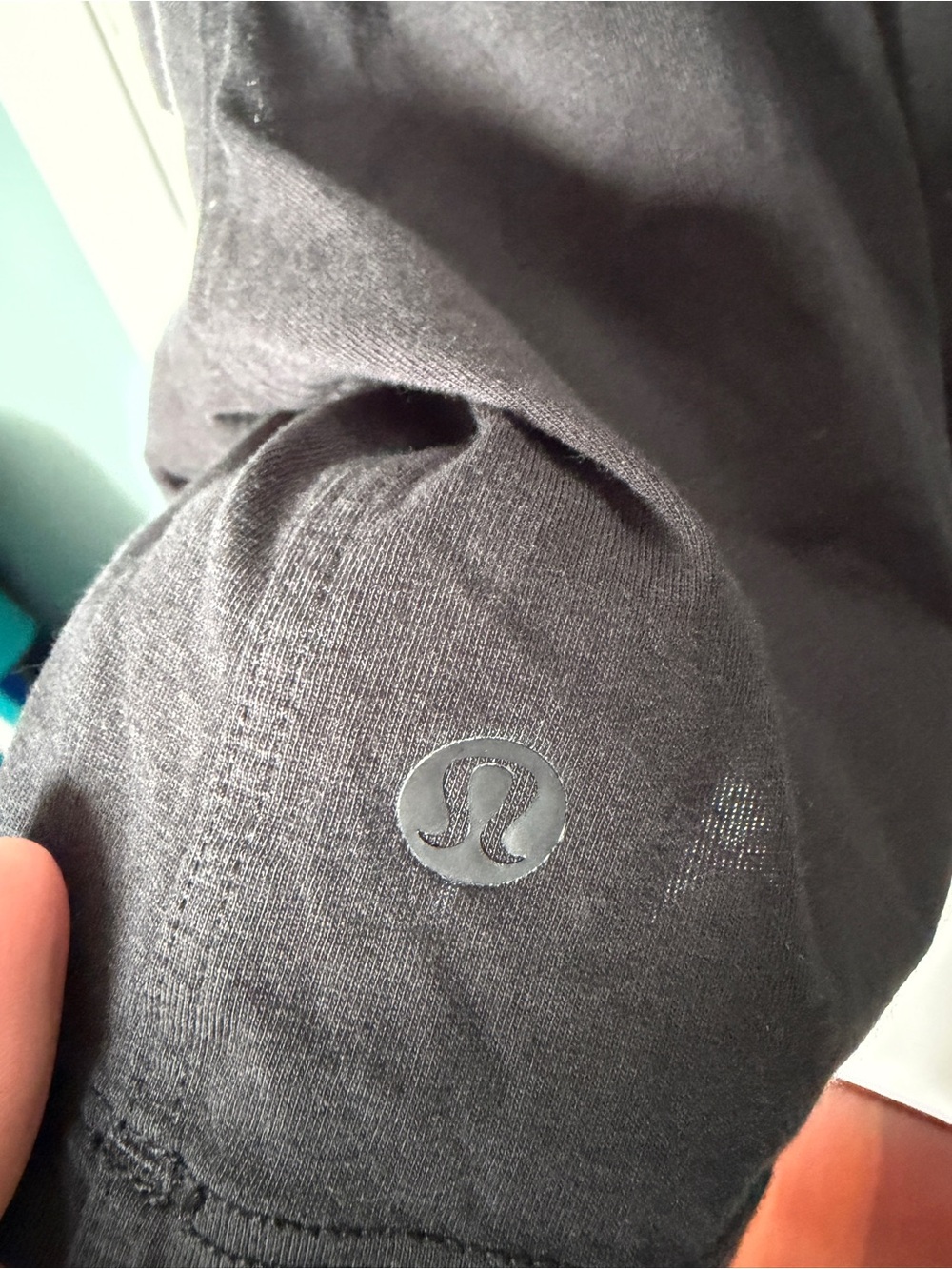 lululemon athletica Black Cropped Crewneck Tee - Picture 5 of 5